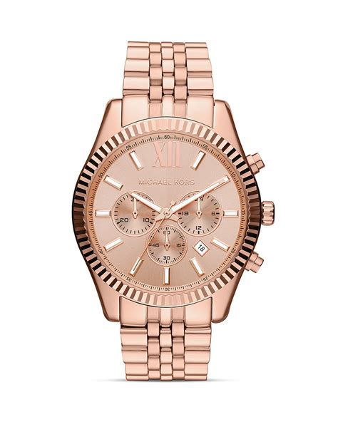 rose gold guess watch michael kors|rose gold mk watch men.